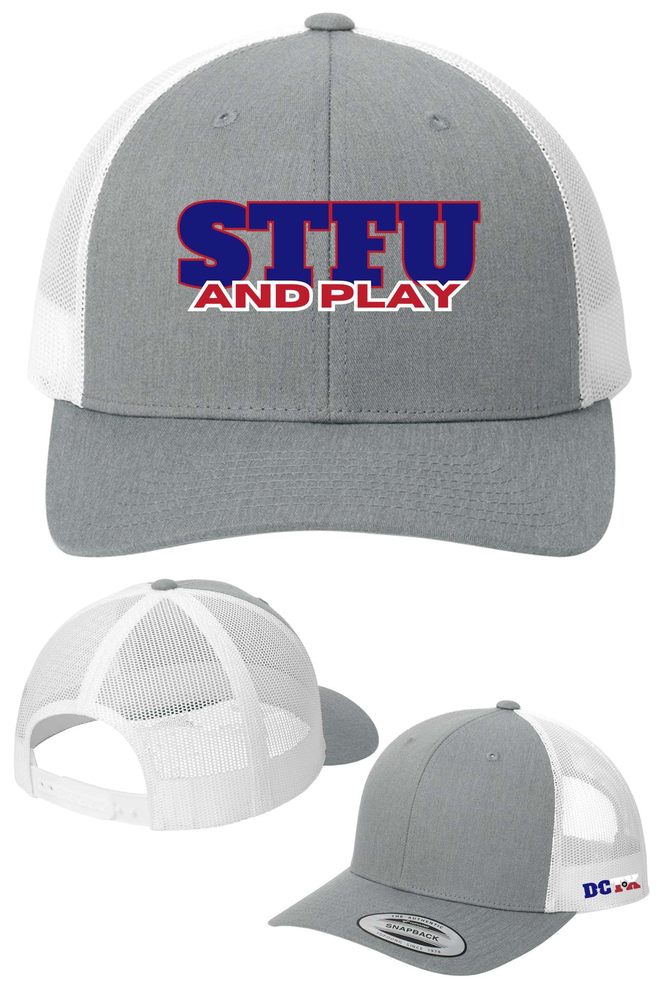 STFU and Play Embroidered Hat 