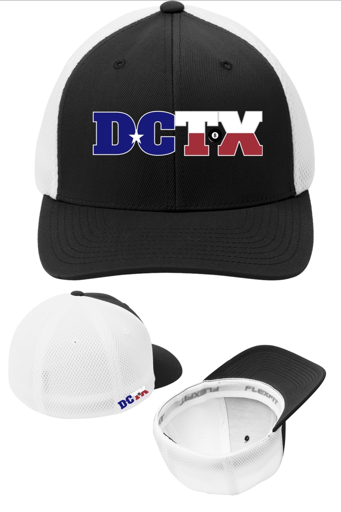 DCTX Embroidered Fitted Hat